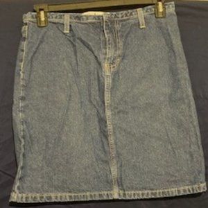 Tommy Hilfiger Womens Blue Jean Skirt